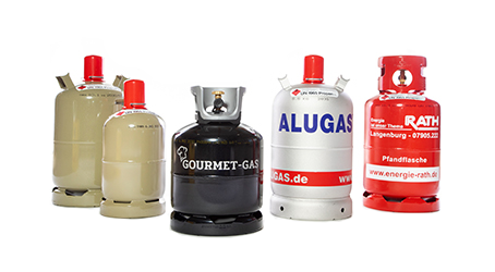 Gasflasche gruppe mini 2021 white